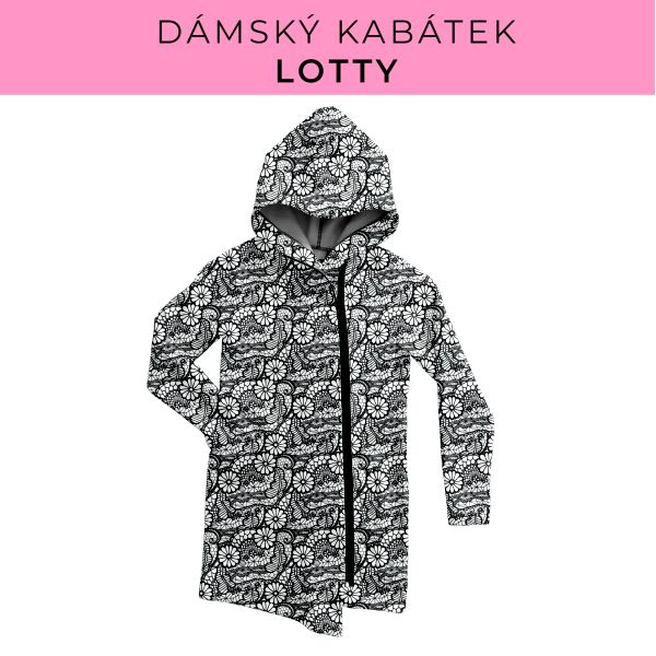 DÁMSKÝ střih - Kabátek Lotty