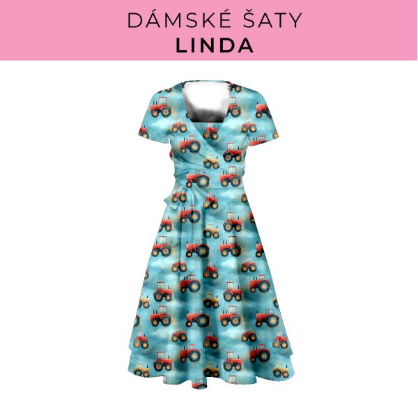 DÁMSKÝ střih - šaty Linda