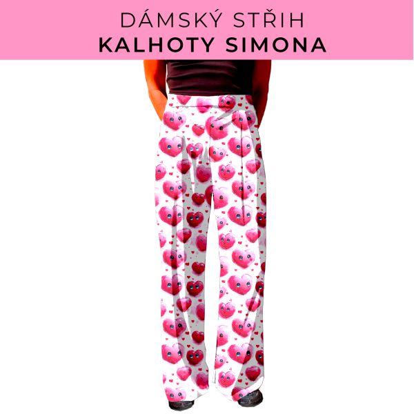 Dámský střih - kalhoty Simona