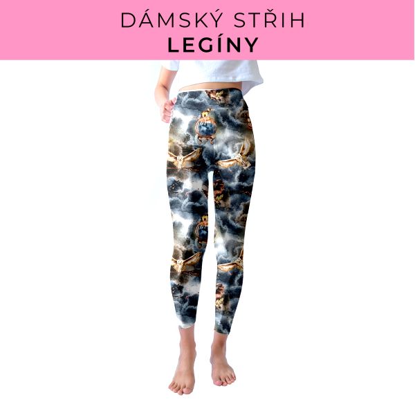 DÁMSKÝ střih - legíny SPORT - SLIM FIT