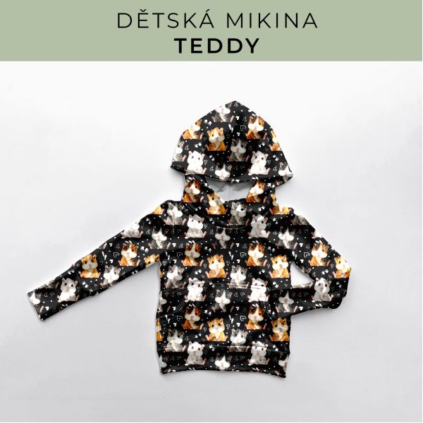 DĚTSKÝ střih - Mikina Teddy