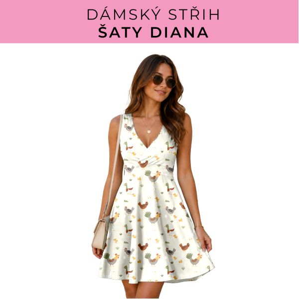 Dámský střih - šaty Diana