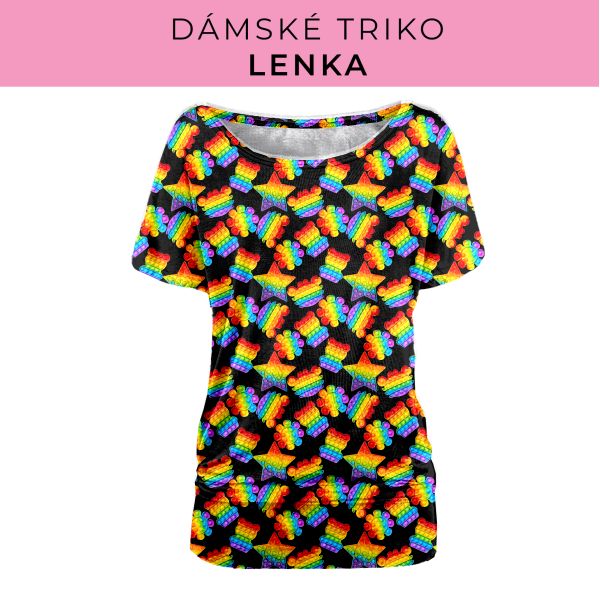 DÁMSKÝ střih - Triko Lenka