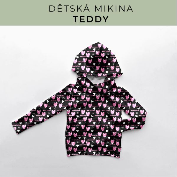 DĚTSKÝ střih - Mikina Teddy