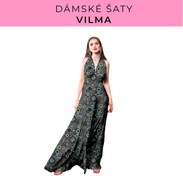 DÁMSKÝ střih - šaty Vilma