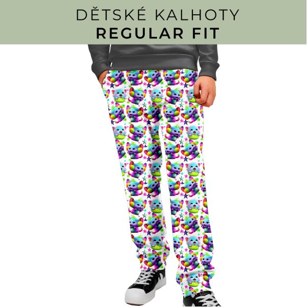 DĚTSKÝ STŘIH - Kalhoty Regular fit