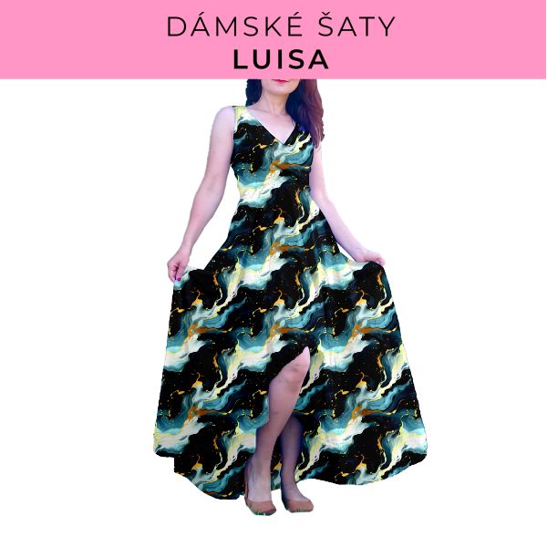 DÁMSKÝ střih - šaty Luisa