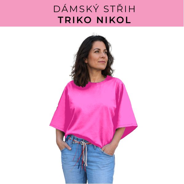 Dámský střih -  triko Nikol