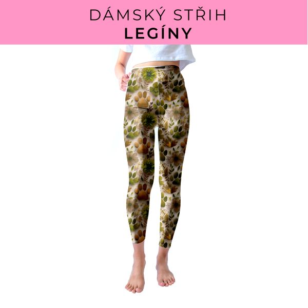 DÁMSKÝ střih - legíny SPORT - SLIM FIT