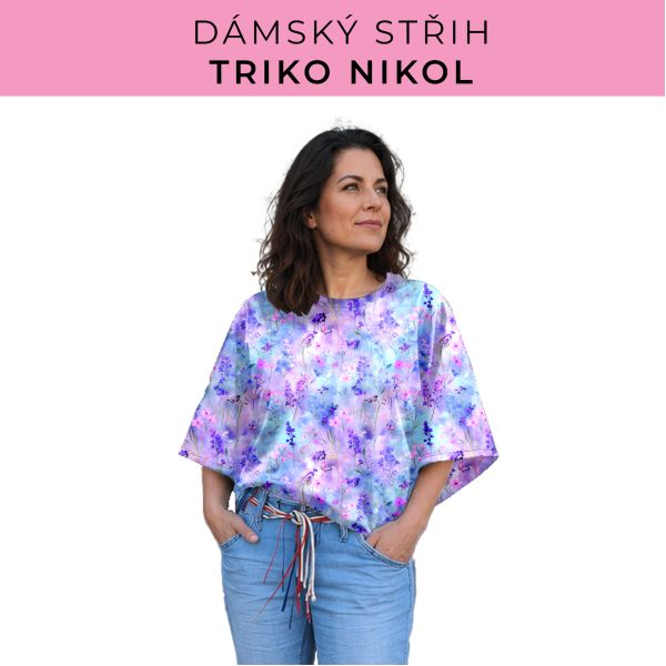 Dámský střih -  triko Nikol