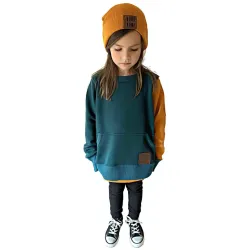 Papírový střih - DĚTSKÝ BASIC SET - mikina+leginy+čepice Mavatex