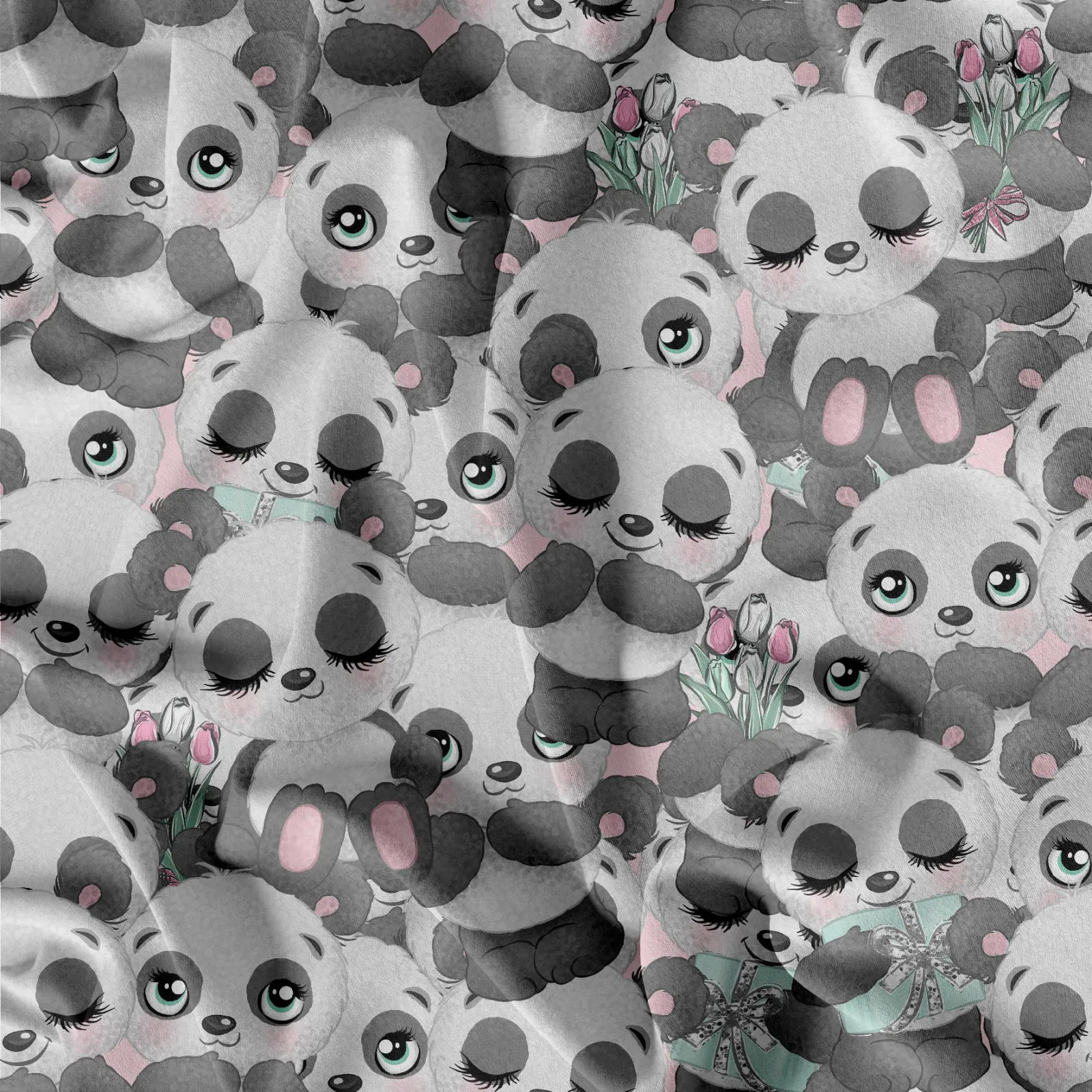úplet panda mavaga design
