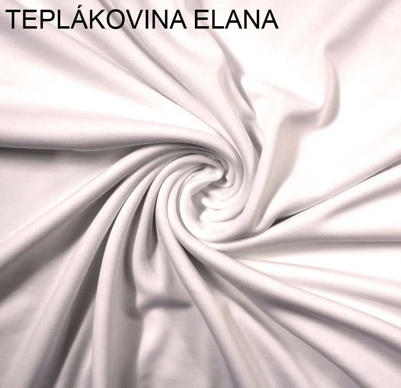 TEPLÁKOVINA FUNKČNÍ ELANA OF WHITE-260 gsm vyrobeno v EU