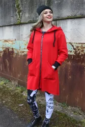 Papírový střih -dámský kabátek EVELYN Mavatex