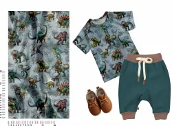 Softshell a další látky dinosaurus | Bela- polyesterový úplet, Torino -úplet funkční, MILKY -úplet funkční, FERRA -úplet, Lycra, PUSH UP LYCRA/ plavkovina, Garzato- počesaný funkční úplet, Termo lycra počesaná, DOLOMITY -počesaný 250 gsm, Softshell zimní 320 gsm, Softshell LETNÍ NEPRUŽNÝ, Softshell ZIMNÍ PRUŽNÝ 220 gsm, Softshell letní pružný 220gsm, Softshell jarní 285 gsm, Softshell BERÁNEK, Kočárkovina, Micropeach -tkanina 100 % pes, Silver pružné plátno, X-BAVLNĚNÝ SATÉN, BAVLNĚNÝ úplet LORA 180, Bavlněná teplákovina LORA 250 gsm, BAVLNĚNÝ úplet MIRA 230, Mušelín, SILKY, Venezie úplet, Satén úpletový Valentino  PES+el., Microplyš pružný