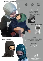 střih na šití - střih na kuklu