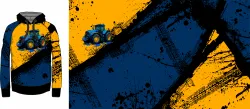 mikina / bunda traktorem - panel na šití