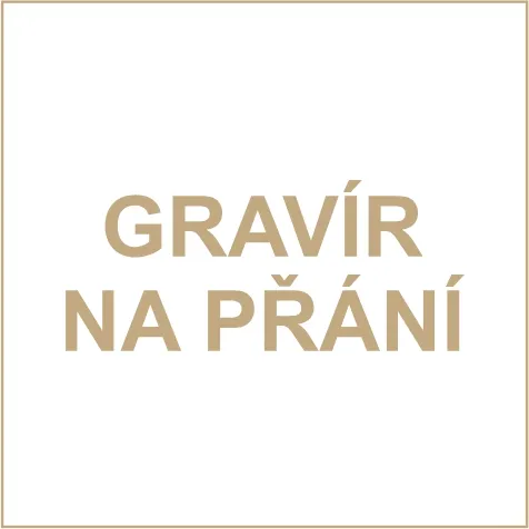gravírovaný štítek koženkový na přání