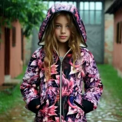 Papírový střih -DĚTSKÁ parka -video návod