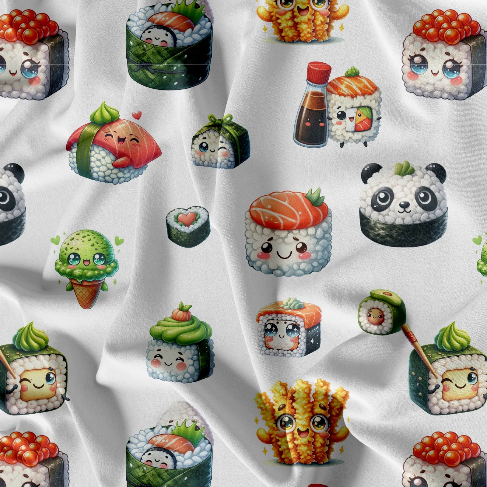 Vzor k tisku - sushi mavaga design