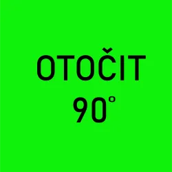 ZMĚNŠIT VZOR OTOČIT 90 - změna pouze s platbou předem  