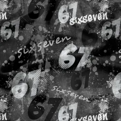 látka six seven, 67