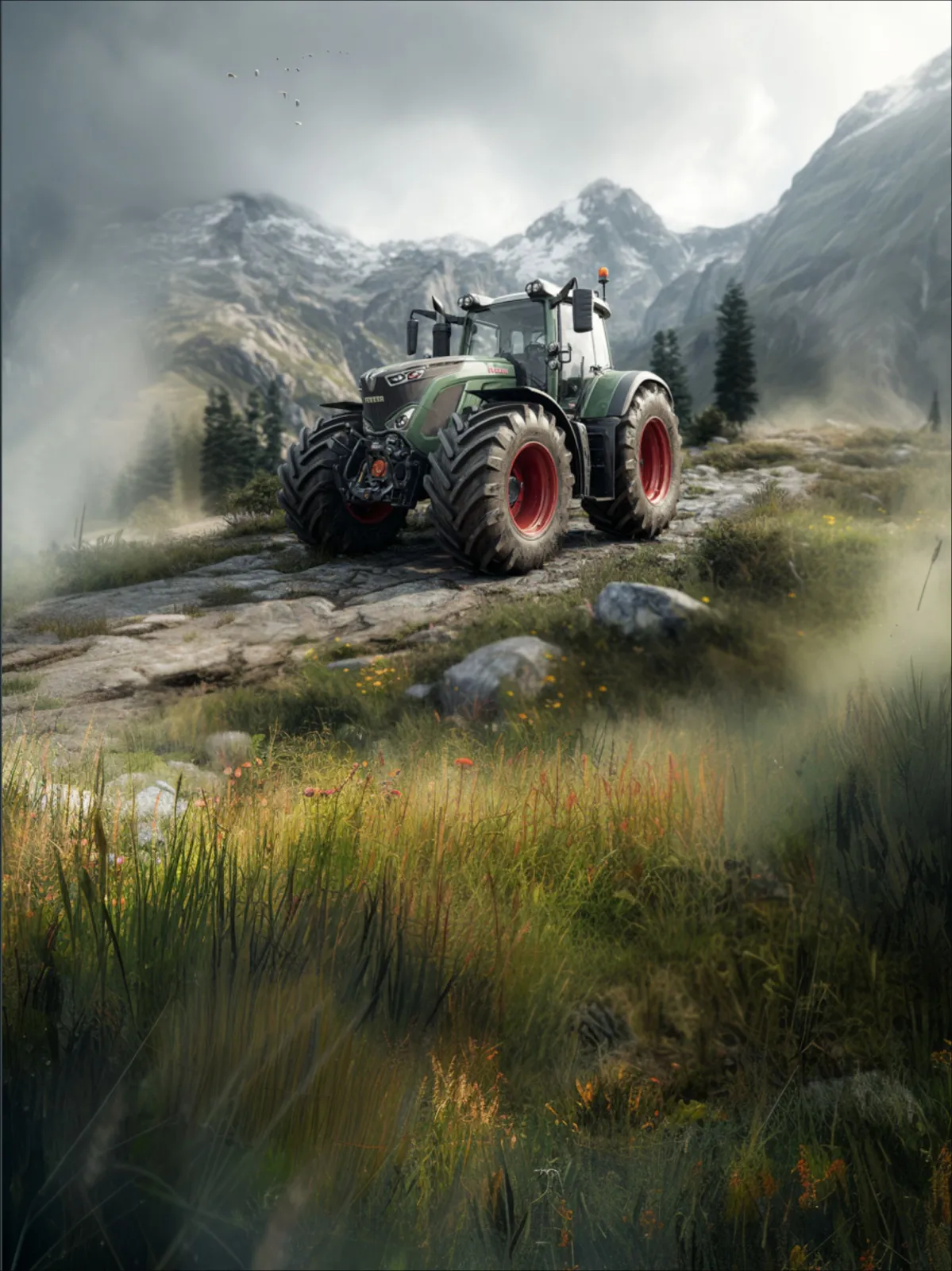 panel traktor mavaga design