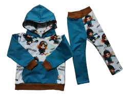 Vzor pro holčičky - lyžařský mavaga design