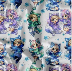 Anime úplet mavaga design