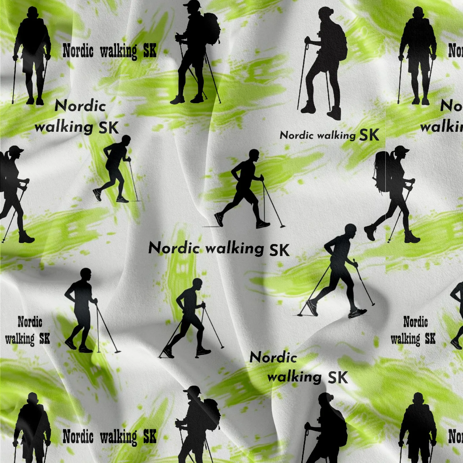 Nordic walking SK úplet mavaga design