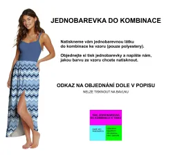 Vzor k tisku na úplet, softshel, teplákovinu a další ... CHEVRON světle modrá mavaga design