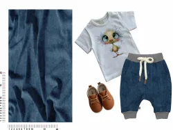 Jeans fialová- materiálové varianty     | Bela- polyesterový úplet, Torino -úplet funkční, MILKY -úplet funkční, FERRA -úplet, LYCRA --úplet funkční, PUSH UP LYCRA/ plavkovina, Garzato- počesaný funkční úplet, Termo lycra počesaná, DOLOMITY -počesaný 250 gsm, Softshell zimní 320 gsm, Softshell LETNÍ NEPRUŽNÝ, Softshell ZIMNÍ PRUŽNÝ 220 gsm, Softshell letní pružný 220gsm, Softshell jarní 285 gsm, Softshell BERÁNEK, Kočárkovina, Micropeach -tkanina 100 % pes, Silver pružné plátno, SILKY, Venezie úplet, Satén úpletový Valentino  PES+el., Microplyš pružný