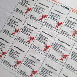 ÚPLETOVÁ ETIKETA do švu Ferda mravenec vyrobeno v EU ÚPLETOVÁ ETIKETA do švu Ferda mravenec vyrobeno v EU