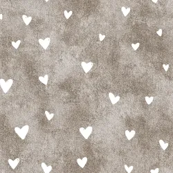 SAM2523G (Jeans světle hnědá srdíčka- materiálové varianty   )