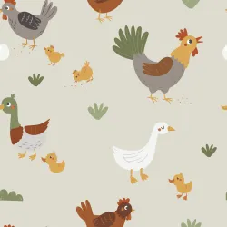 SAM2621 (Slepičky a husy- materiálové varianty   )