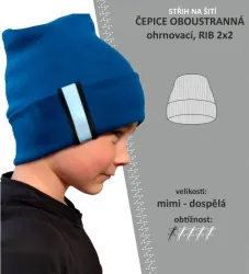 Dětské čepice střihy