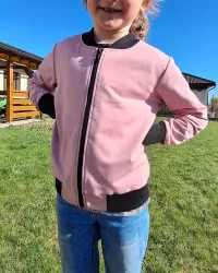 střih na šití - dětský bomber