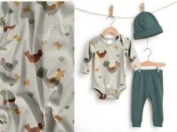 Slepičky a husy- materiálové varianty    | Bela- polyesterový úplet, Torino -úplet funkční, MILKY -úplet funkční, FERRA -úplet, Lycra, PUSH UP LYCRA/ plavkovina, Garzato- počesaný funkční úplet, Termo lycra počesaná, DOLOMITY -počesaný 250 gsm, Softshell zimní 320 gsm, Softshell LETNÍ NEPRUŽNÝ, Softshell ZIMNÍ PRUŽNÝ 220 gsm, Softshell letní pružný 220gsm, Softshell jarní 285 gsm, Softshell BERÁNEK, Kočárkovina, Micropeach -tkanina 100 % pes, Silver pružné plátno, X-BAVLNĚNÝ SATÉN, BAVLNĚNÝ úplet LORA 180, Bavlněná teplákovina LORA 250 gsm, BAVLNĚNÝ úplet MIRA 230, Mušelín, SILKY, Venezie úplet, Satén úpletový Valentino  PES+el., Microplyš pružný