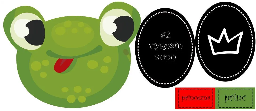 Prdeláčková nášivka -žabáček vyrobeno v EU