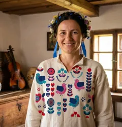Úplet, teplákovina nebo třeba softshell - moravský folklor mavaga design Úplet, teplákovina nebo třeba softshell - moravský folklor mavaga design