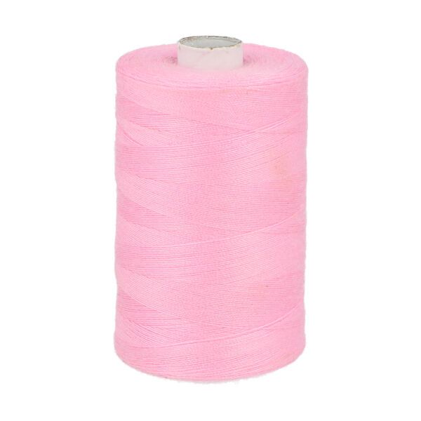 nit růžová 40/2 -1000 m- 100% polyester , šicí nit , nit na šití vyrobeno v EU