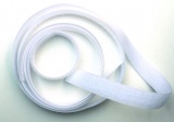 Suchý zip komplet - bílá -šíře 2 cm   
