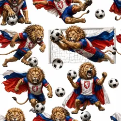 SAM2659 (Fotbal český lev- materiálové varianty           )