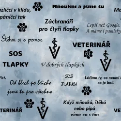 SAM2645B (Veterinář text- materiálové varianty     )