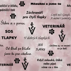 SAM2645C (Veterinář text- materiálové varianty   )