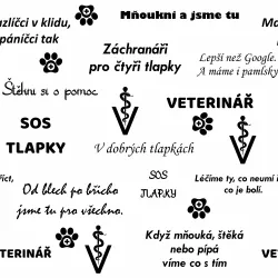 SAM2645 (Veterinář text- materiálové varianty     )