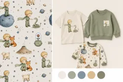 Látka s Malým princem mavaga design