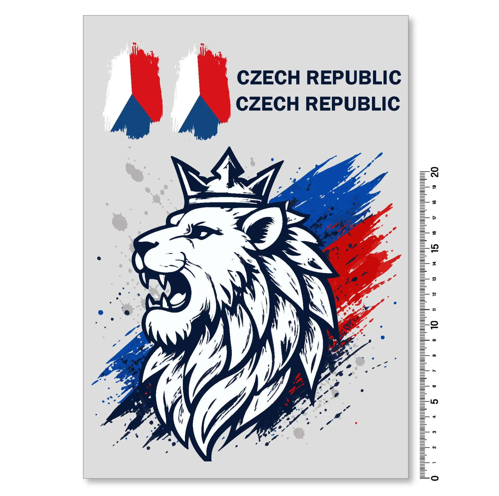 nažehlovací obrázek český lev, národní, fotbal, hokej