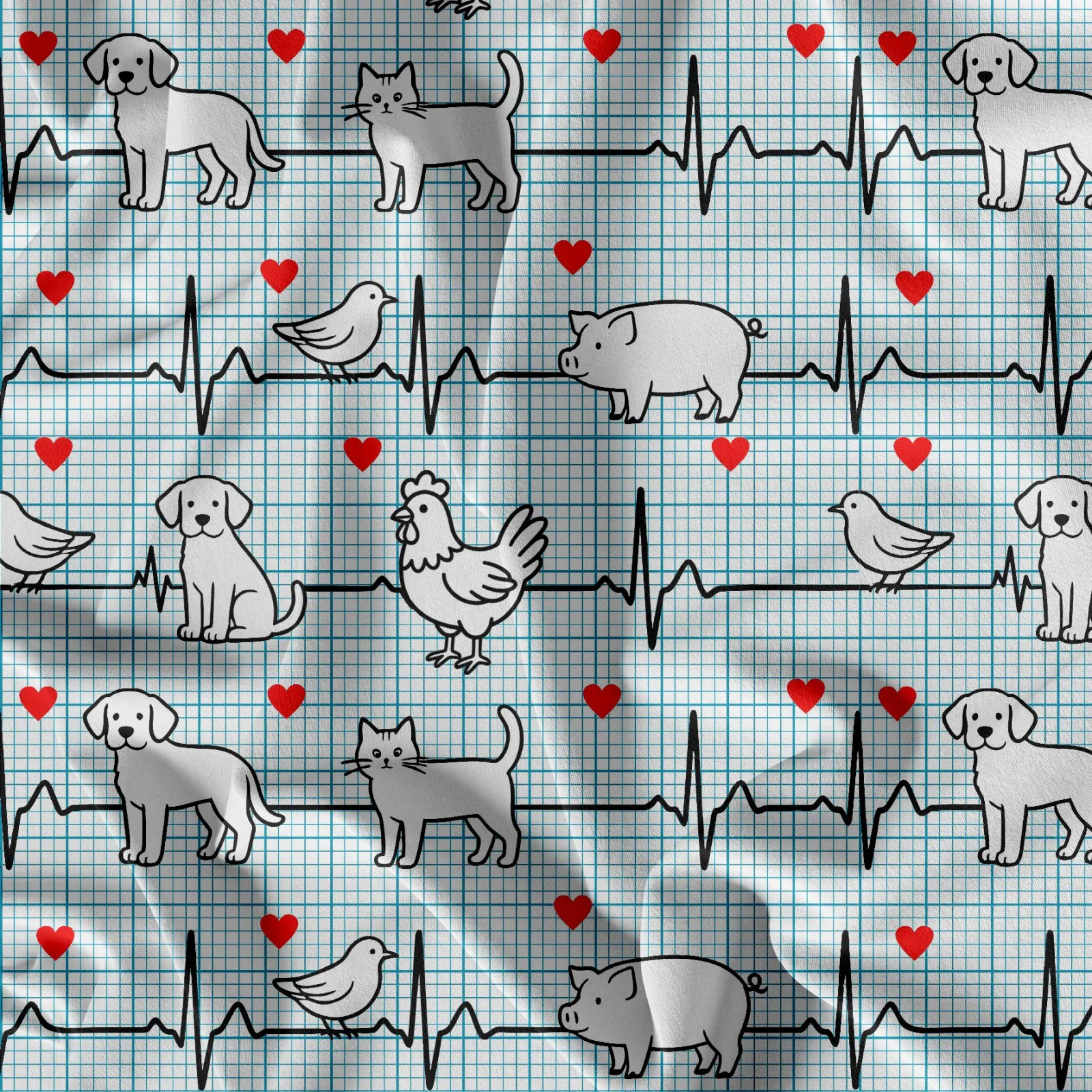 úplet VETERINÁŘ KARDIO mavaga design