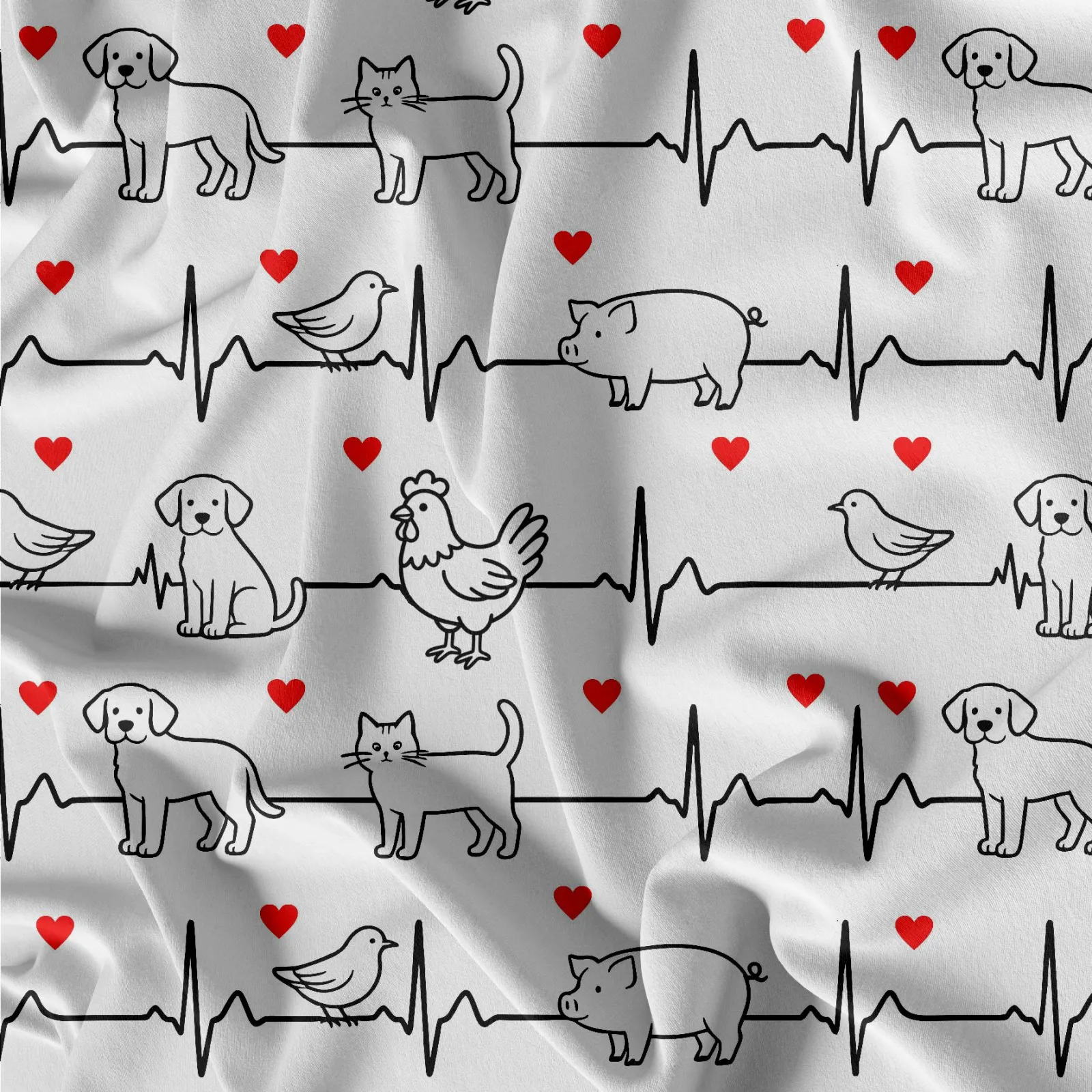 úplet VETERINÁŘ KARDIO mavaga design